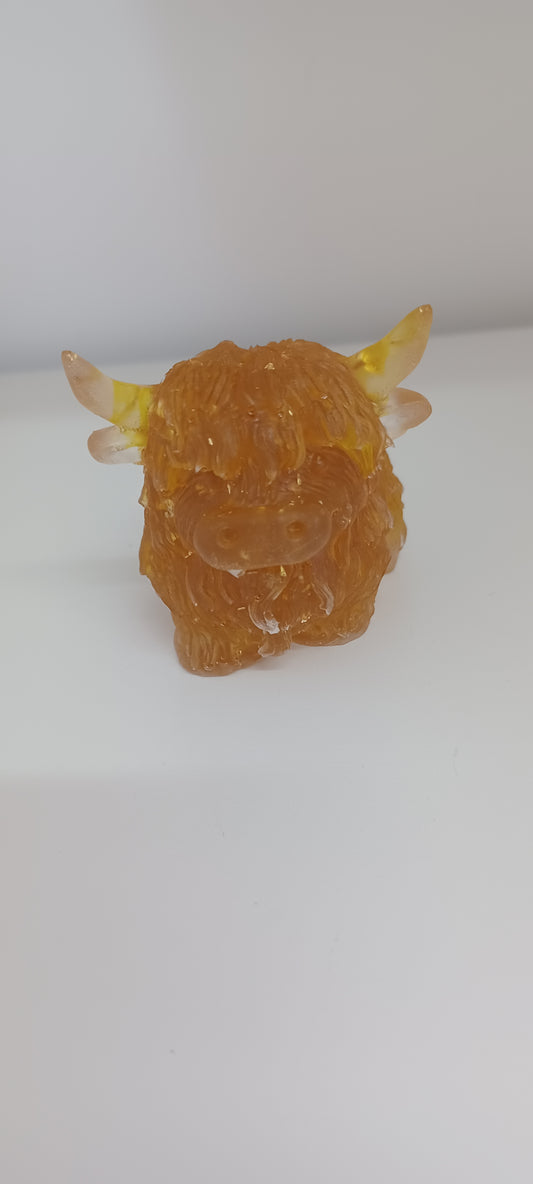 Resin Highland Cow