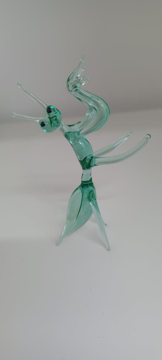 Glass praying Mantis