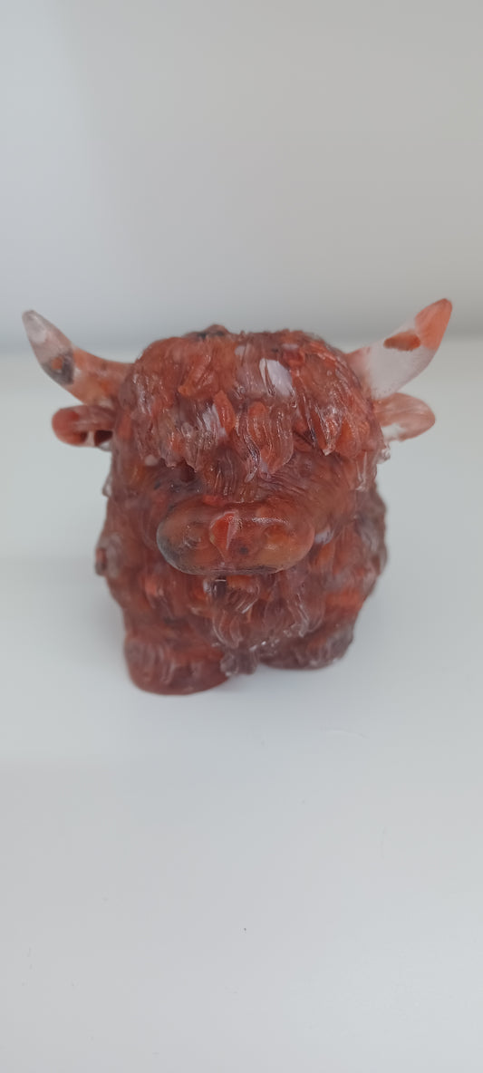 Resin Highland Cow