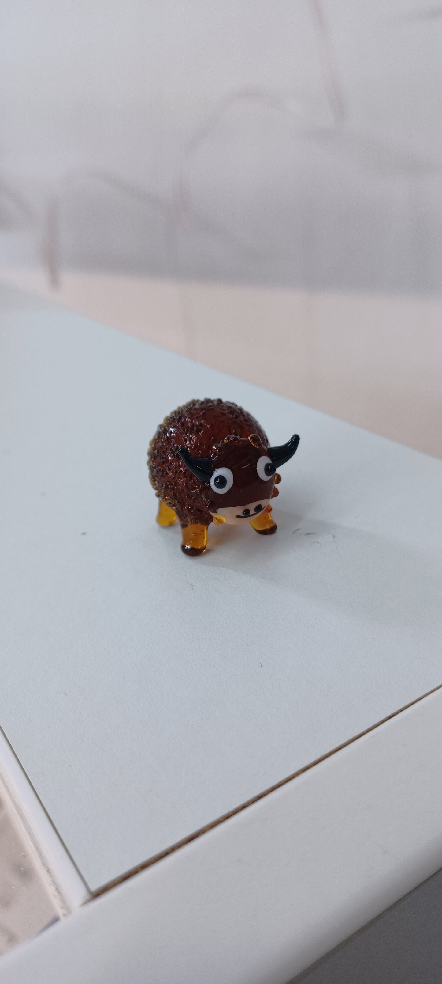 Glass Highland Cow