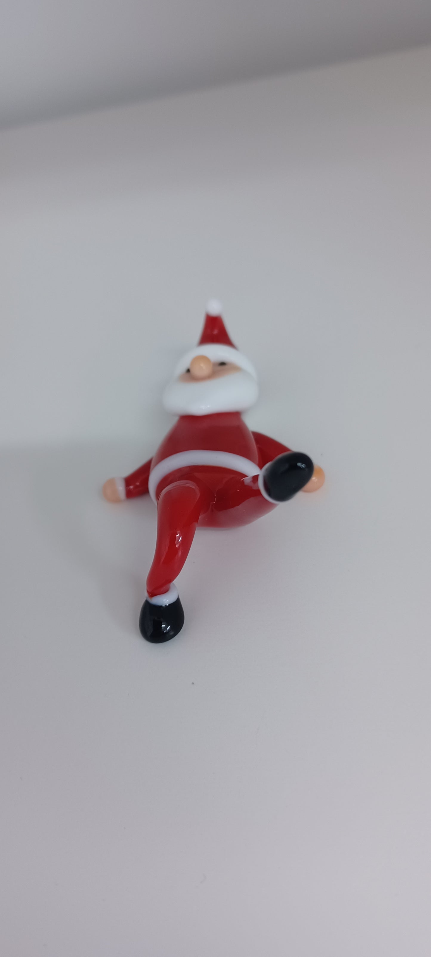 Glass Father Christmas