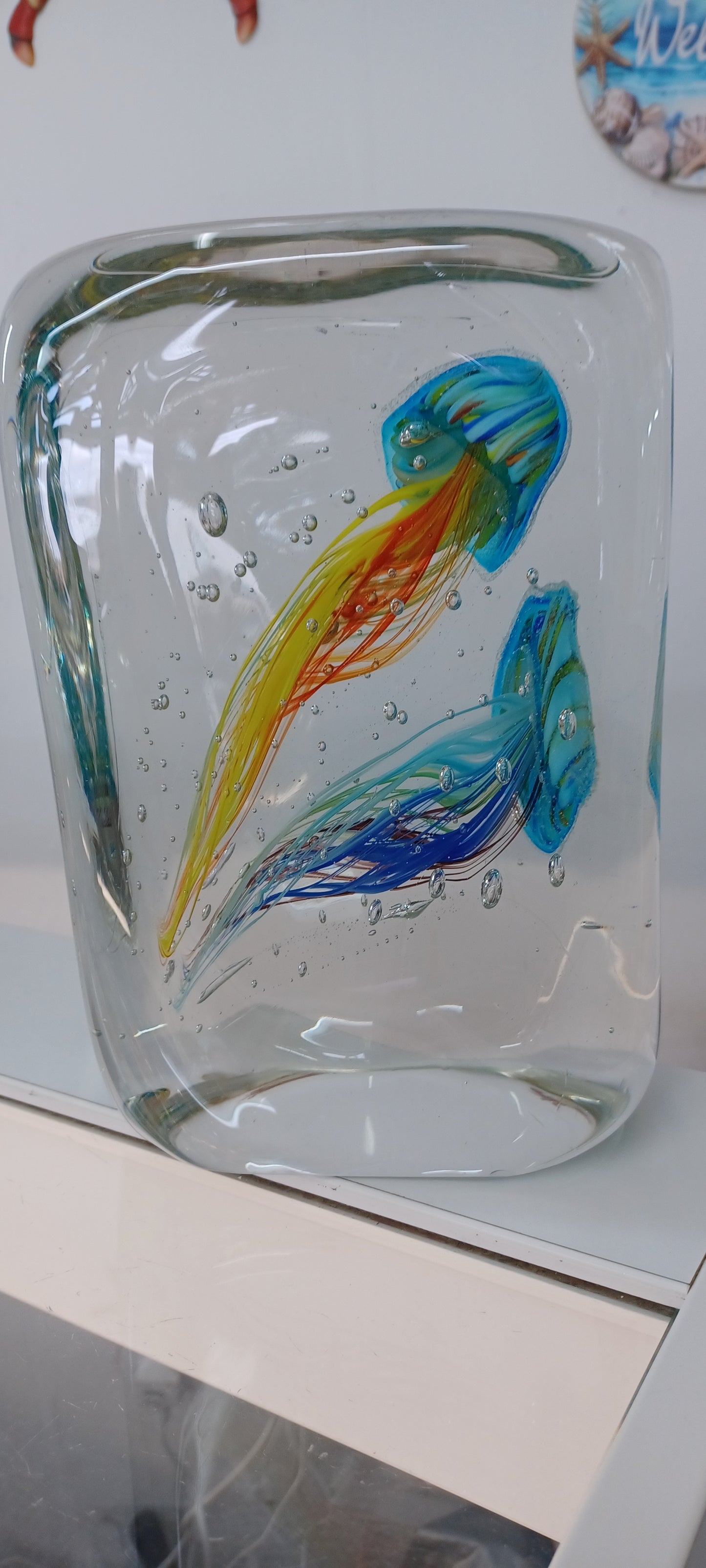 Jellyfish paperweight