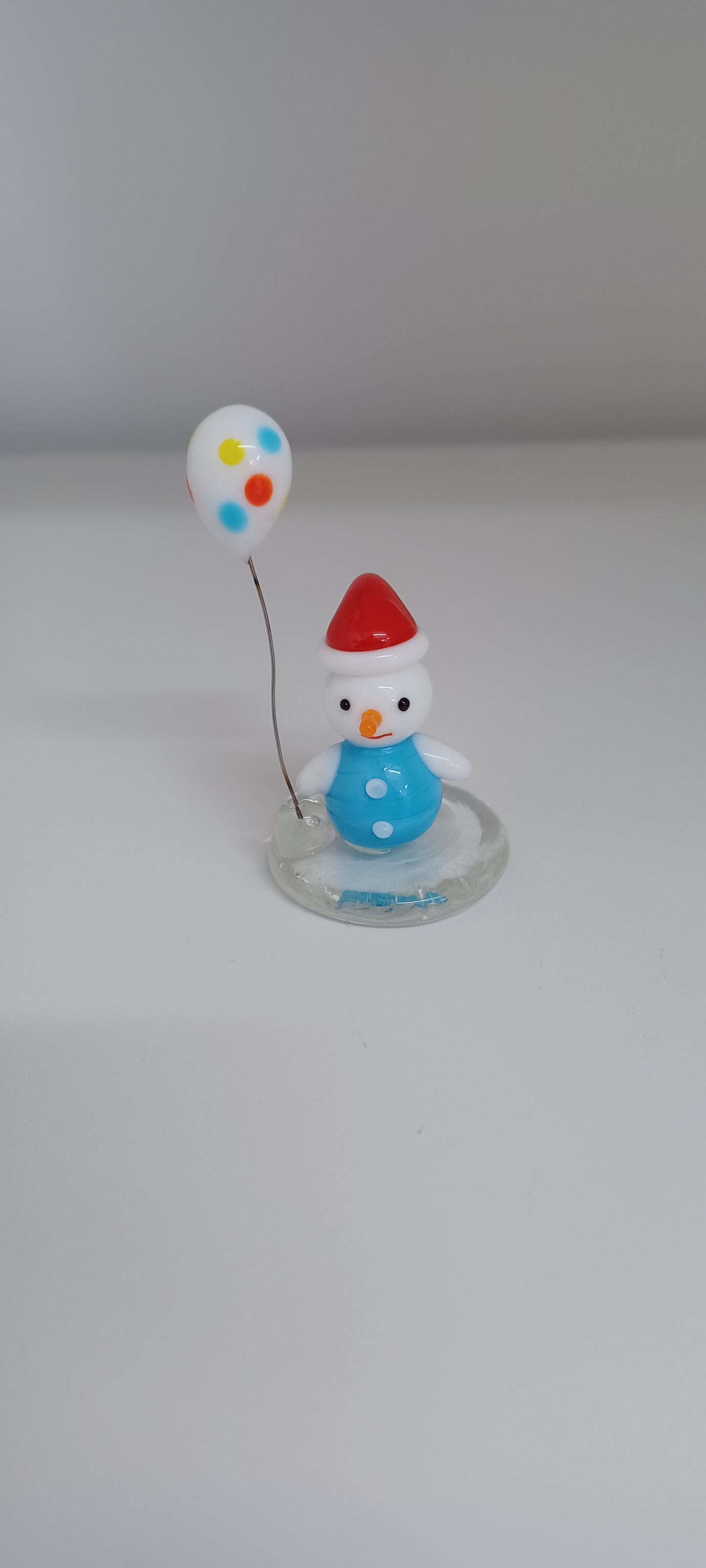 Glass Snowman